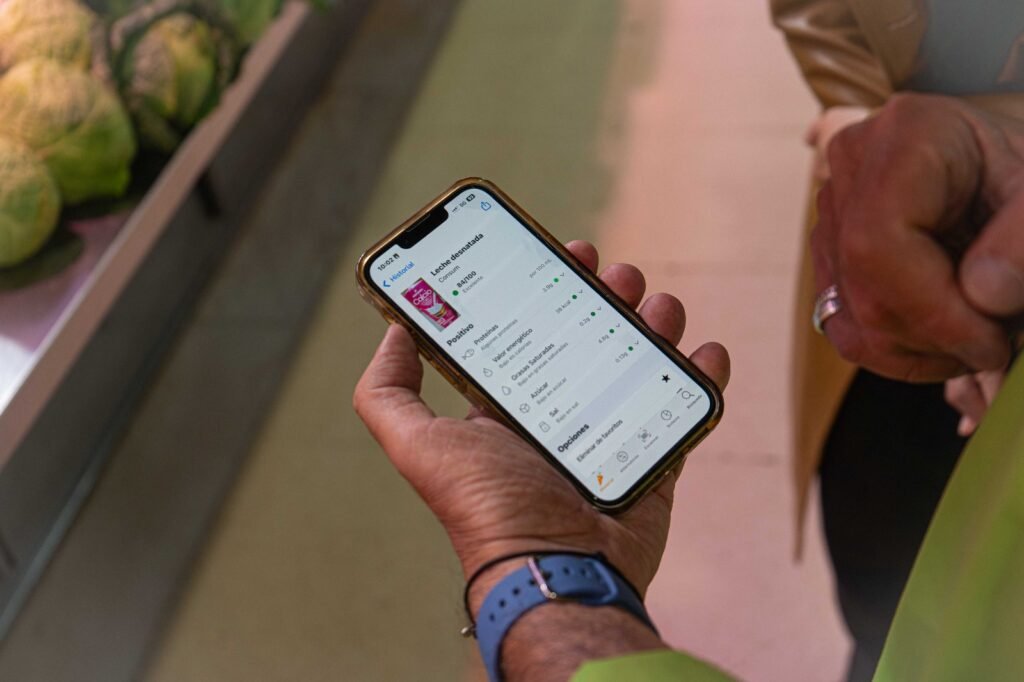 utilizar yuka para comprar alimentos